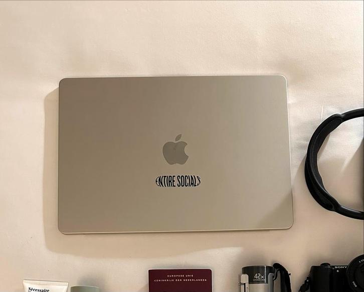 MacBook Air 15" M2 (8/256GB) - Perfecte staat!, Computers en Software, Apple Macbooks, Zo goed als nieuw, MacBook Air, 15 inch