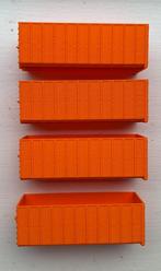 4x Container Bak 1:87, Hobby en Vrije tijd, Modelauto's | 1:87, Ophalen of Verzenden, Zo goed als nieuw, Overige merken