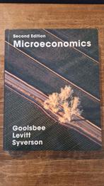 Microeconomics 2nd Edition, by Goolsbee Levitt and Syverson, Ophalen of Verzenden, Gamma, Zo goed als nieuw, WO