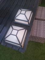 Mooie buiten/tuin lampen / wandlamp, Ophalen of Verzenden, Zo goed als nieuw, Overige materialen, Plafondspot of Wandspot