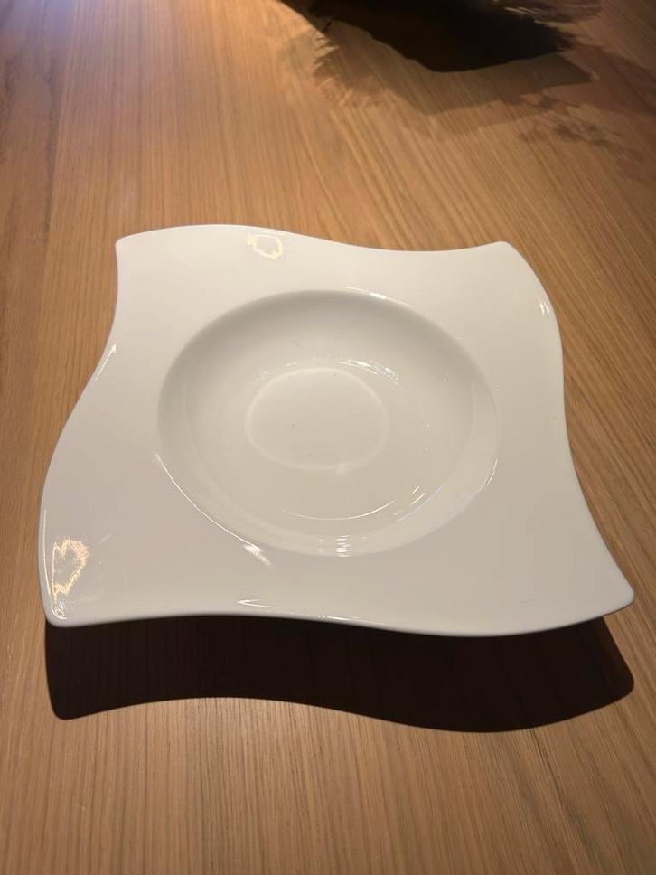Villeroy & Boch NewWave Pastabord nieuw, Huis en Inrichting, Keuken | Servies, Zo goed als nieuw, Bord(en), Effen, Porselein, Ophalen of Verzenden