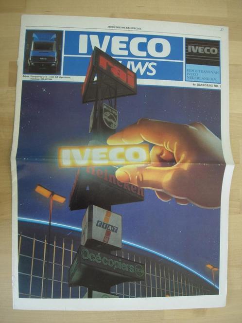 Iveco Nieuws Magazine 1984 nr. 1 - RAI, Boeken, Auto's | Folders en Tijdschriften, Zo goed als nieuw, Overige merken, Ophalen