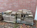 Gratis afhalen tuintegels, Ophalen, Zo goed als nieuw, Beton, Terrastegels