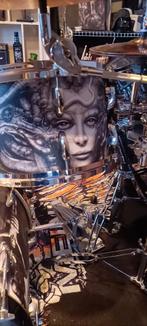 Unieke H.R. Giger Drumkit - Pearl, Tama, Ludwig, Ophalen of Verzenden, Gebruikt, Overige merken