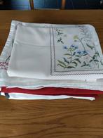 Tafellakens 4x, Huis en Inrichting, Ophalen of Verzenden, Zo goed als nieuw, Wit