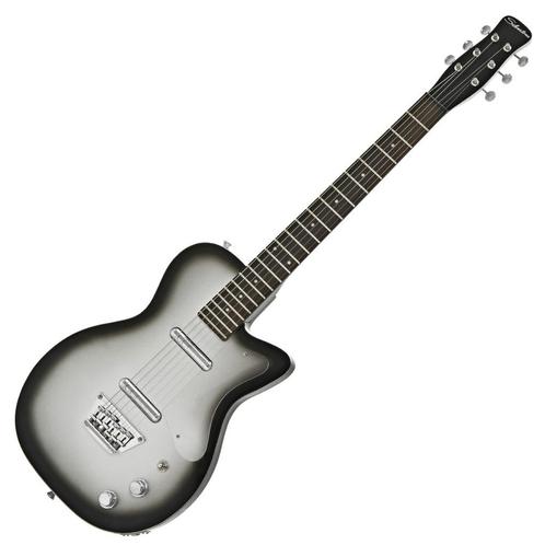 Silvertone 1303/U2 Silverburst in perfecte nieuwstaat !, Muziek en Instrumenten, Snaarinstrumenten | Gitaren | Elektrisch, Zo goed als nieuw