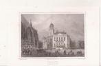 Zwolle De Groote Markt ca. 1860 Terwen, Antiek en Kunst, Ophalen of Verzenden