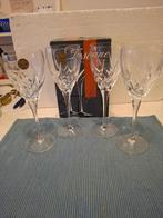 Toscane - 4 mooie kristallen rode wijnglazen, Ophalen of Verzenden