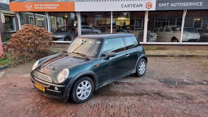 MINI Mini 1.6 One Salt (bj 2002), Auto's, Mini, Bedrijf, Te koop, One, ABS, Airbags, Alarm, Centrale vergrendeling, Elektrische buitenspiegels