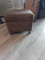 2 Poefs, Minder dan 50 cm, Ophalen of Verzenden, Zo goed als nieuw, Stof