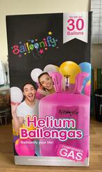 Helium tank 2x ballonnen, Ophalen, Nieuw, Versiering, Verjaardag