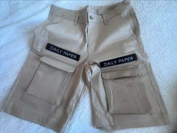 Daily paper heren shorts kote broek L zand beige beschikbaar voor biedingen