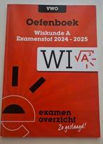 ExamenOverzicht - Oefenboek Wiskunde A VWO 2024/2025, Ophalen of Verzenden, Nederlands, Overige niveaus, ExamenOverzicht
