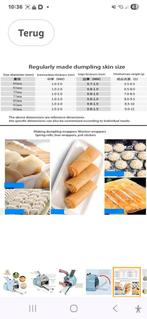 Dumpling Machine - Professioneel Gebruik - Zo Goed Als Nieuw, Ophalen of Verzenden, Gebruikt