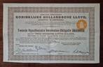 Koninklijke Hollandsche Lloyd 250 gulden 1925, Ophalen, 1920 tot 1950, Obligatie of Lening
