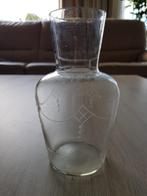 Vintage vaas met mooi patroon 18cm h x 10,5 cm b, Overige kleuren, Aardewerk of Porselein, Ophalen of Verzenden, Zo goed als nieuw