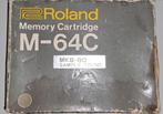Vintage Roland M-64C memory cartridge, Ophalen of Verzenden, Zo goed als nieuw, Roland