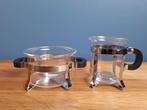 Bodum Melk en Suiker setje, Huis en Inrichting, Keuken | Servies, Overige typen, Ophalen of Verzenden, Overige stijlen, Glas