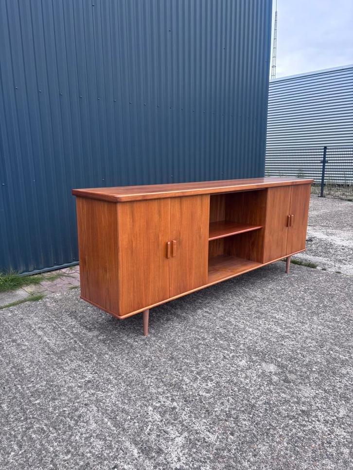 Vintage dressoir kast tvmeubel, Huis en Inrichting, Kasten | Dressoirs, Gebruikt, 25 tot 50 cm, Ophalen