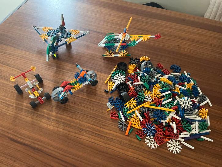 Verzameling K’nex -  incl boekjes, Kinderen en Baby's, Speelgoed | Bouwstenen, Gebruikt, K'nex, Ophalen
