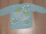 Nieuwe licht blauwe feest shirtje topje met aardbeitjes m 80, Ophalen of Verzenden, Nieuw, Meisje, Shirtje of Longsleeve