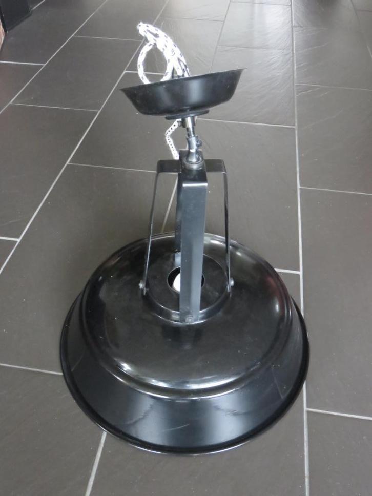 Stoere industriële hanglamp van HK living!, Huis en Inrichting, Lampen | Hanglampen, Zo goed als nieuw, Minder dan 50 cm, Metaal