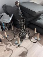 Kroonluchter - 6 lichts - mancave/kroeg, Ophalen of Verzenden, Gebruikt, Metaal, Vintage