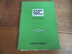 Instructieboek Fiat 500 D, Fiat 500 Giardiniera '62 topstaat, Ophalen of Verzenden