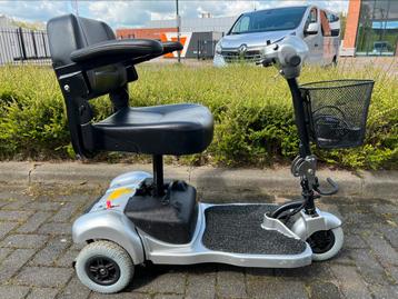 Opvouwbare scootmobiel, opruiming prijzen, met nieuwe accu’s