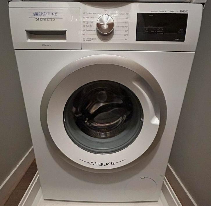 Siemens iQ300 WM14N299NL Wasmachine, Witgoed en Apparatuur, Wasmachines, Gebruikt, Voorlader, 6 tot 8 kg, 85 tot 90 cm, 1200 tot 1600 toeren