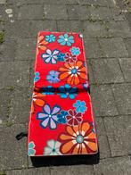 Vrolijk vintage retro kussen voor tuinstoel, Tuin en Terras, Tuinmeubel-accessoires, Ophalen of Verzenden, Gebruikt