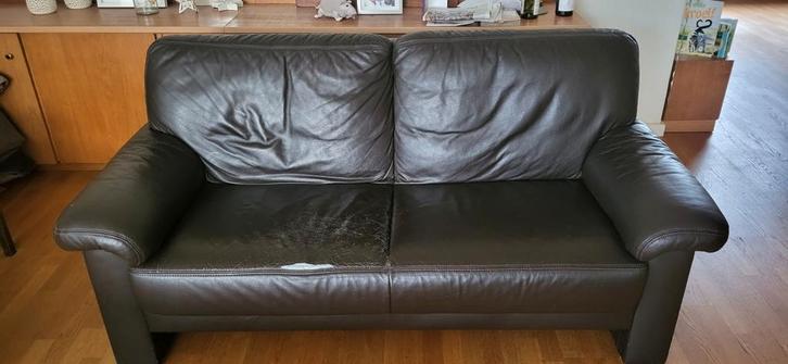 Gratis bank met gebruikerssporen - 180cm breed, Huis en Inrichting, Banken | Bankstellen, Gebruikt, Rechte bank, Tweepersoons