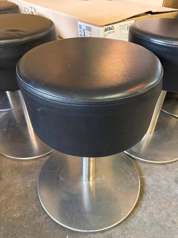 bar kruk, Huis en Inrichting, Barkrukken, Gebruikt, 30 tot 60 cm, Kunststof, Metaal, 5 krukken of meer, Draaibaar, Ophalen