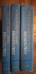 Hemingway Klassiekers - 3 Boeken - engels - vroege edities, Ophalen of Verzenden, Gelezen, Ernest Hemingway, Amerika