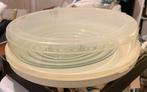 Vlaaien of taart bewaardoos met schaal - Ø 30cm, Ophalen of Verzenden, Gebruikt