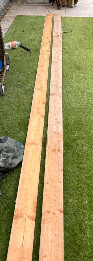 Caballero Wood plank 1,6x14 cm 360 cm lang 2 stuks beschikbaar voor biedingen