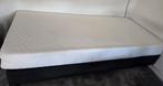 Boxspring 90x210 cm zwart, Ophalen, Gebruikt, 90 cm, Eenpersoons