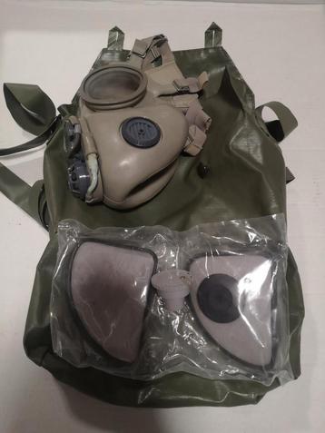 M10M Gasmasker Set met Tas en Filters beschikbaar voor biedingen