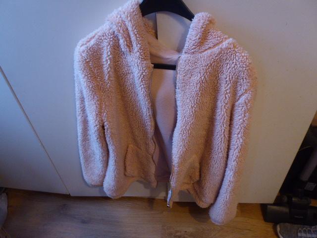 dik roze vest, Ophalen of Verzenden, Gedragen, Maat 38/40 (M), Roze