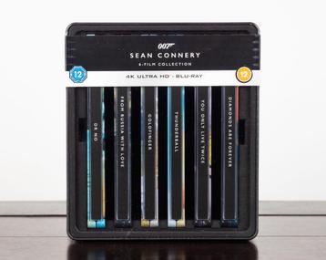 007: Sean Connery 6-Film Collection 4K UHD Blu-Ray Box Set beschikbaar voor biedingen