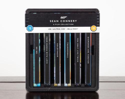 007: Sean Connery 6-Film Collection 4K UHD Blu-Ray Box Set, Cd's en Dvd's, Blu-ray, Nieuw in verpakking, Actie, Boxset, Ophalen of Verzenden