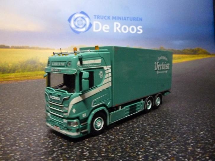 Tekno Scania R 520 Verbist met certificaat, Hobby en Vrije tijd, Modelauto's | 1:50, Nieuw, Bus of Vrachtwagen, Tekno, Ophalen of Verzenden