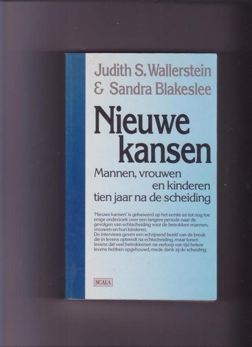 Nieuwe kansen 10 jr na scheiding (Wallerstein / Blakeslee), Boeken, Advies, Hulp en Training, Zo goed als nieuw, Ophalen