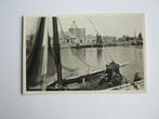 Ansichtkaarten Nederland, TC 12-63 Enkhuizen, Haven met Dr., Verzenden, 1940 tot 1960, Gelopen, Noord-Holland