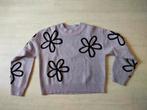 Trui Lila bloemen C&A 140, Gebruikt, C&A, Meisje, Trui of Vest