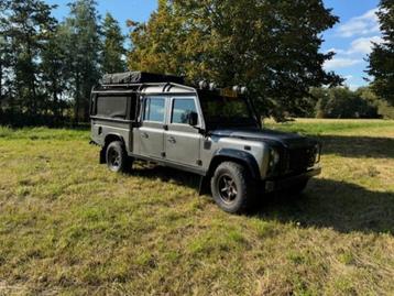 Land Rover Defender 130 TD5 6 pers met daktent en luifel beschikbaar voor biedingen