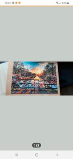 Ravensburger legpuzzel Fietsen kn Amsterdam, Ophalen of Verzenden, 500 t/m 1500 stukjes, Zo goed als nieuw