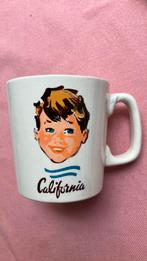 Vintage Jaren 50 beker California (soep) jongen, Verzamelen, Retro, Ophalen of Verzenden, Huis en Inrichting