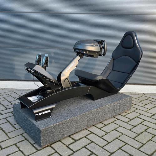 Playseat F1 Zwart +  Thrustmaster T300 RS + Podium, Spelcomputers en Games, Games | Sony PlayStation 5, Refurbished, Ophalen