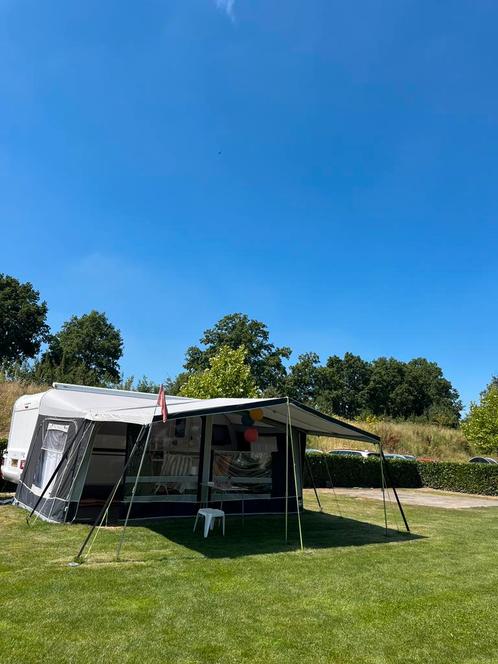 Voortentluifel met frame (maat 13; omloop 950-975), Caravans en Kamperen, Tenten, Zo goed als nieuw, Ophalen